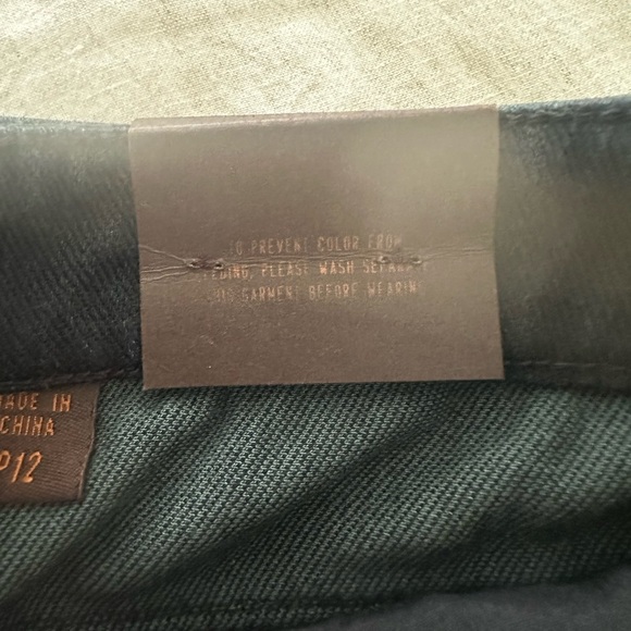 Dark Blue Coldwater Creek Knit Denim Jeans- new with tags - Picture 6 of 8